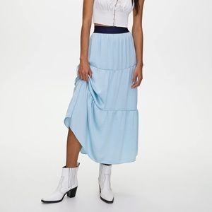 Aritzia - Little Moon baby blue *Glimmer skirt* size small - EUC